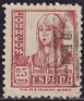 Spain 1937 Isabella the Catholic 25 CTS Carmin Edifil 822. 822 u. Uploaded by susofe